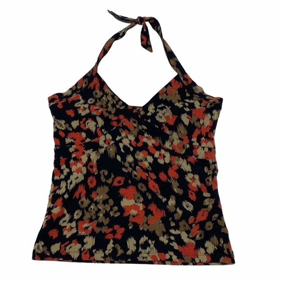 JONES New York Printed Halter Tank Top Size Large - Picture 8 of 10